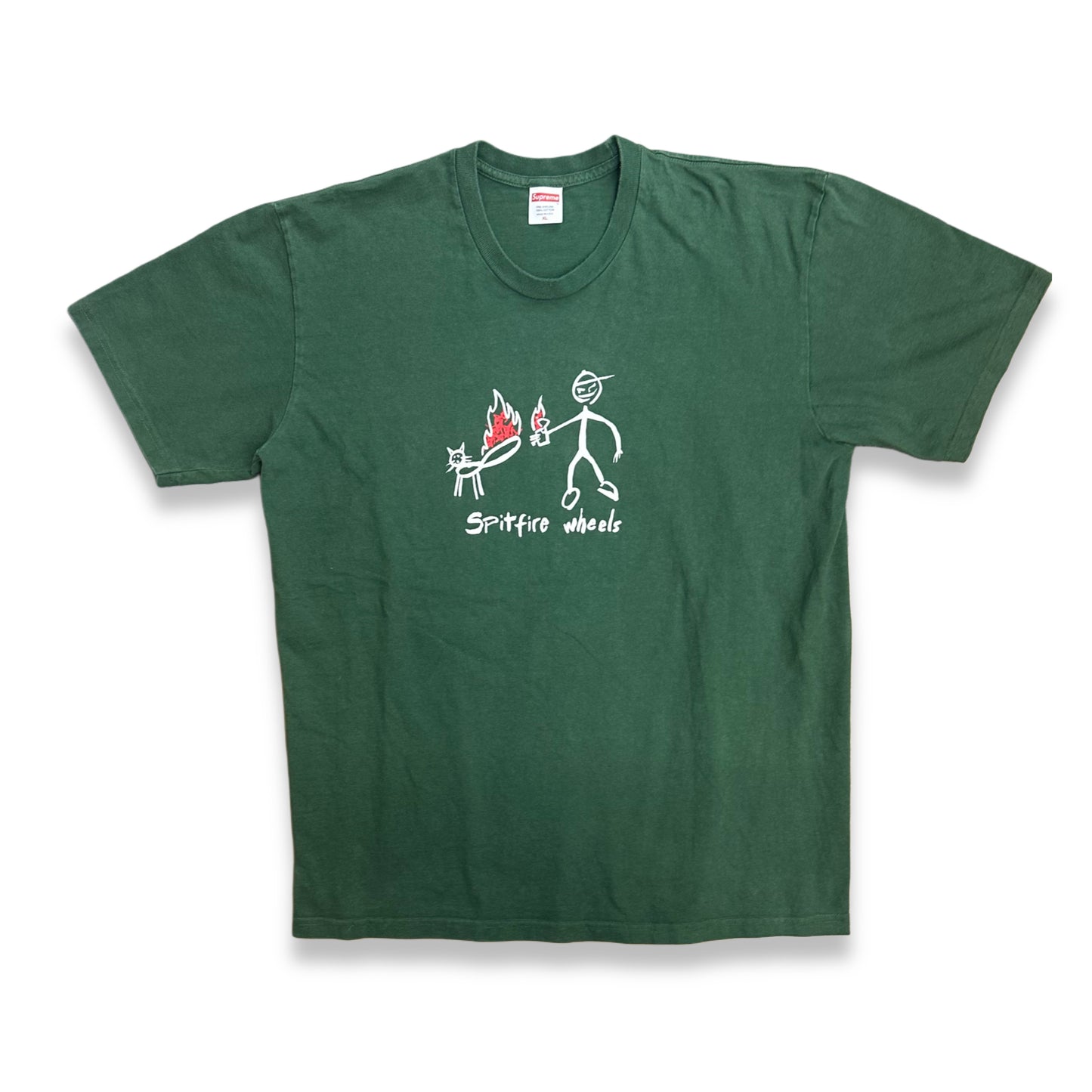 [XL] Supreme x Spitfire wheels Tee