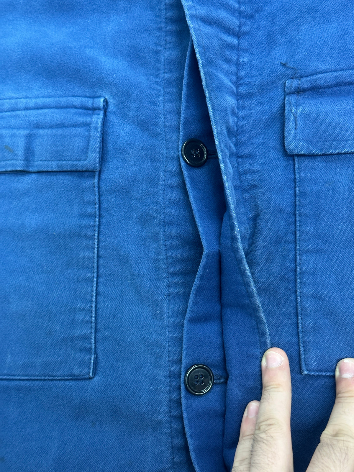 [L] 80s Moleskin French Work Jacket