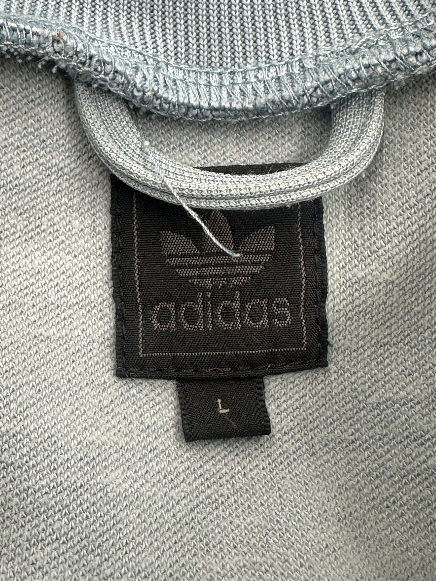[L] 90s Adidas High Neck Track Jacket