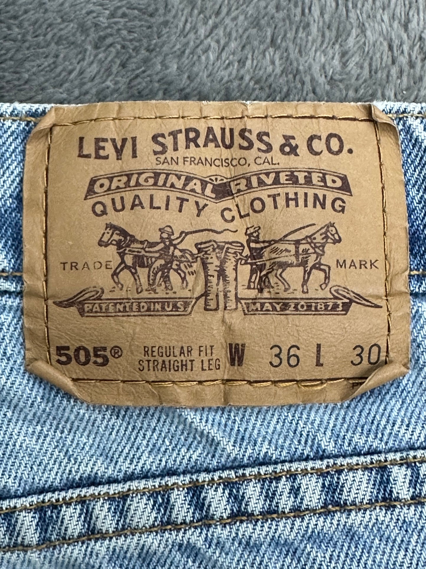 [36x30] 1995' Levi's 505 Denim Pants