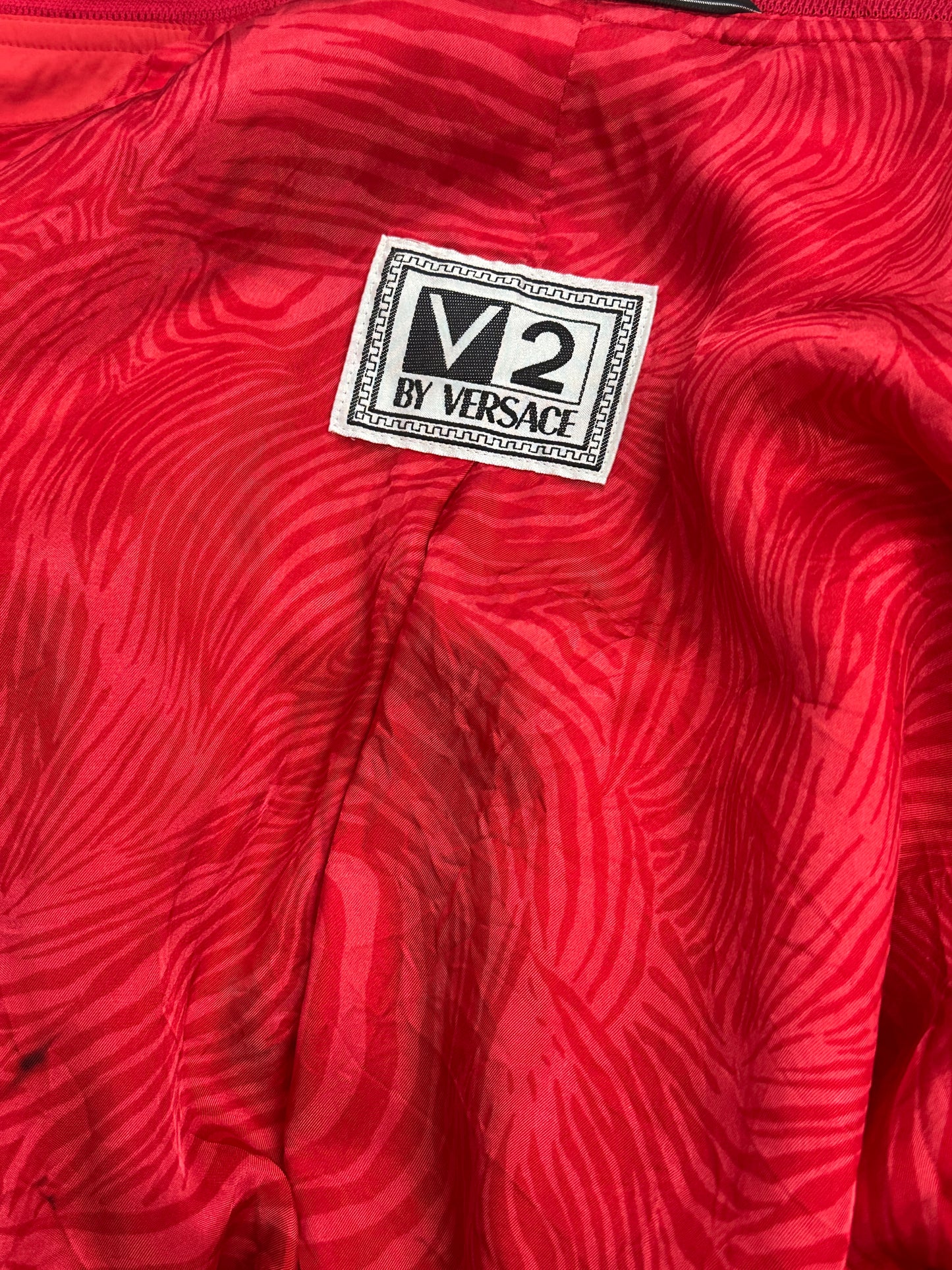 [48] 90s V2 by Versace Bomber Jacket