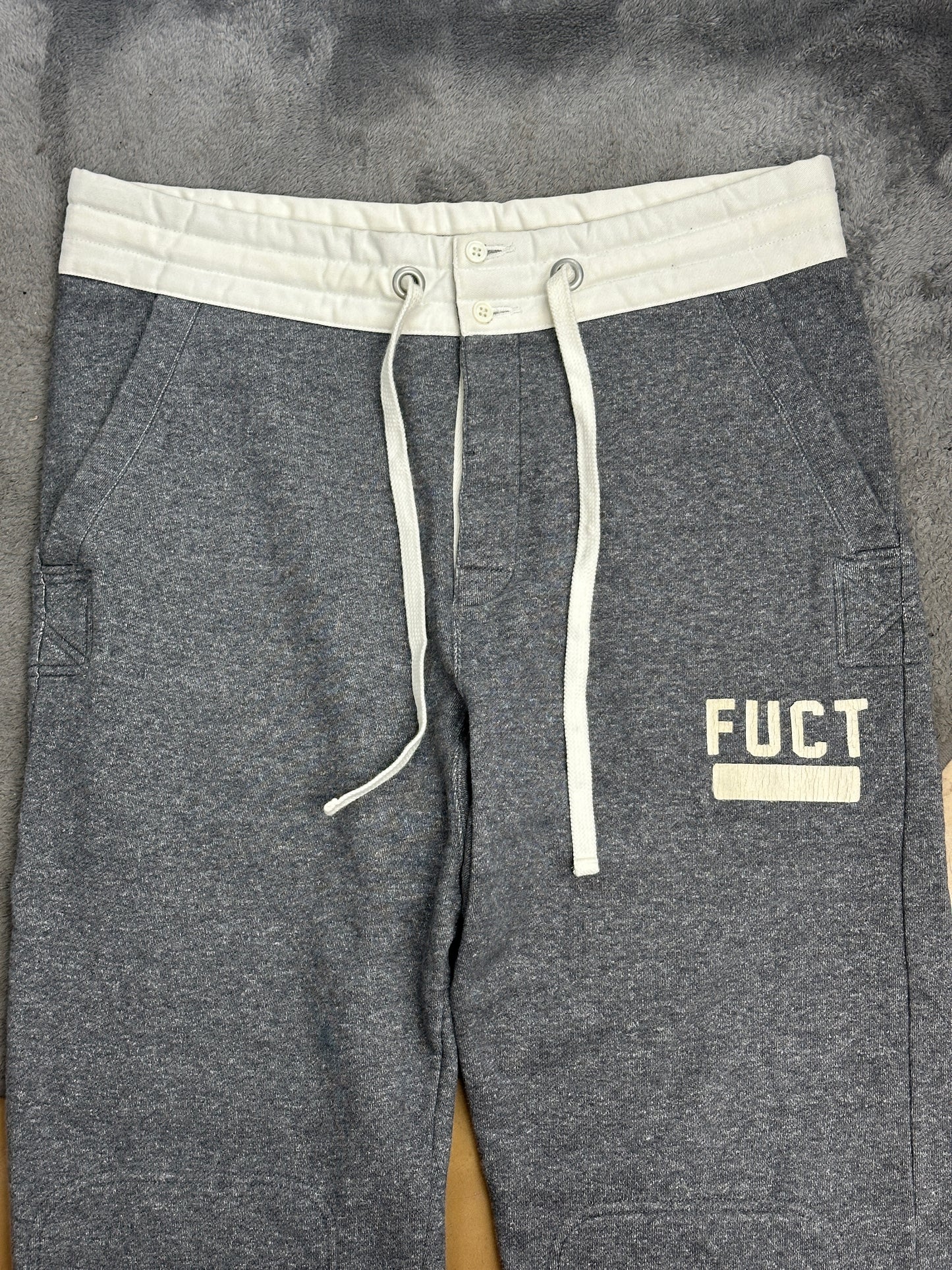 [L] FUCT SSDD Double Knee Sweatpants