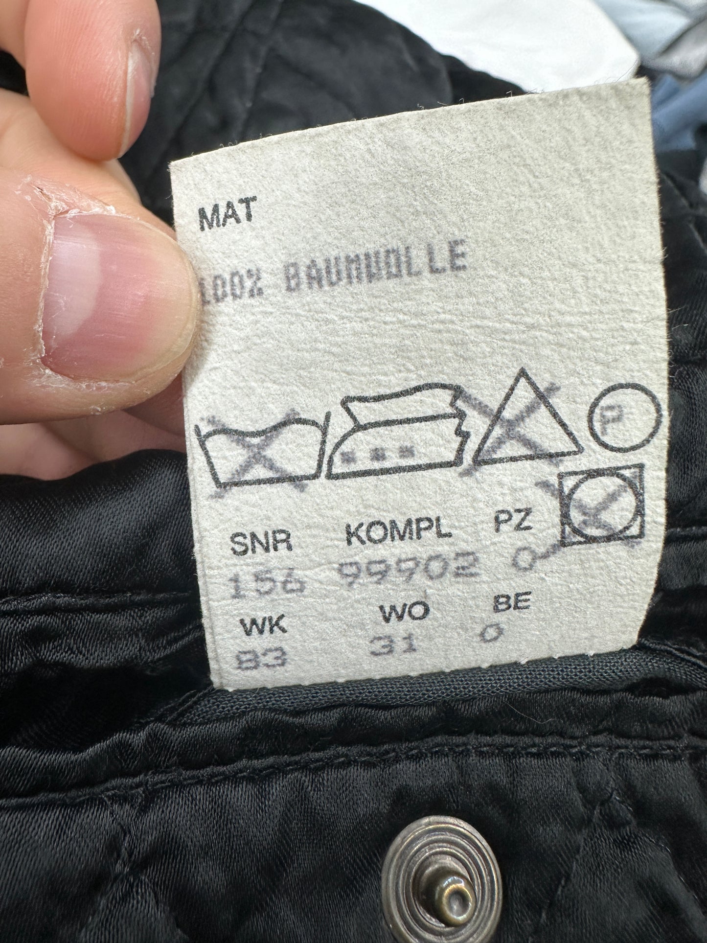 [L] 90s HUGO BOSS 4 Pocket Bomber Jacket