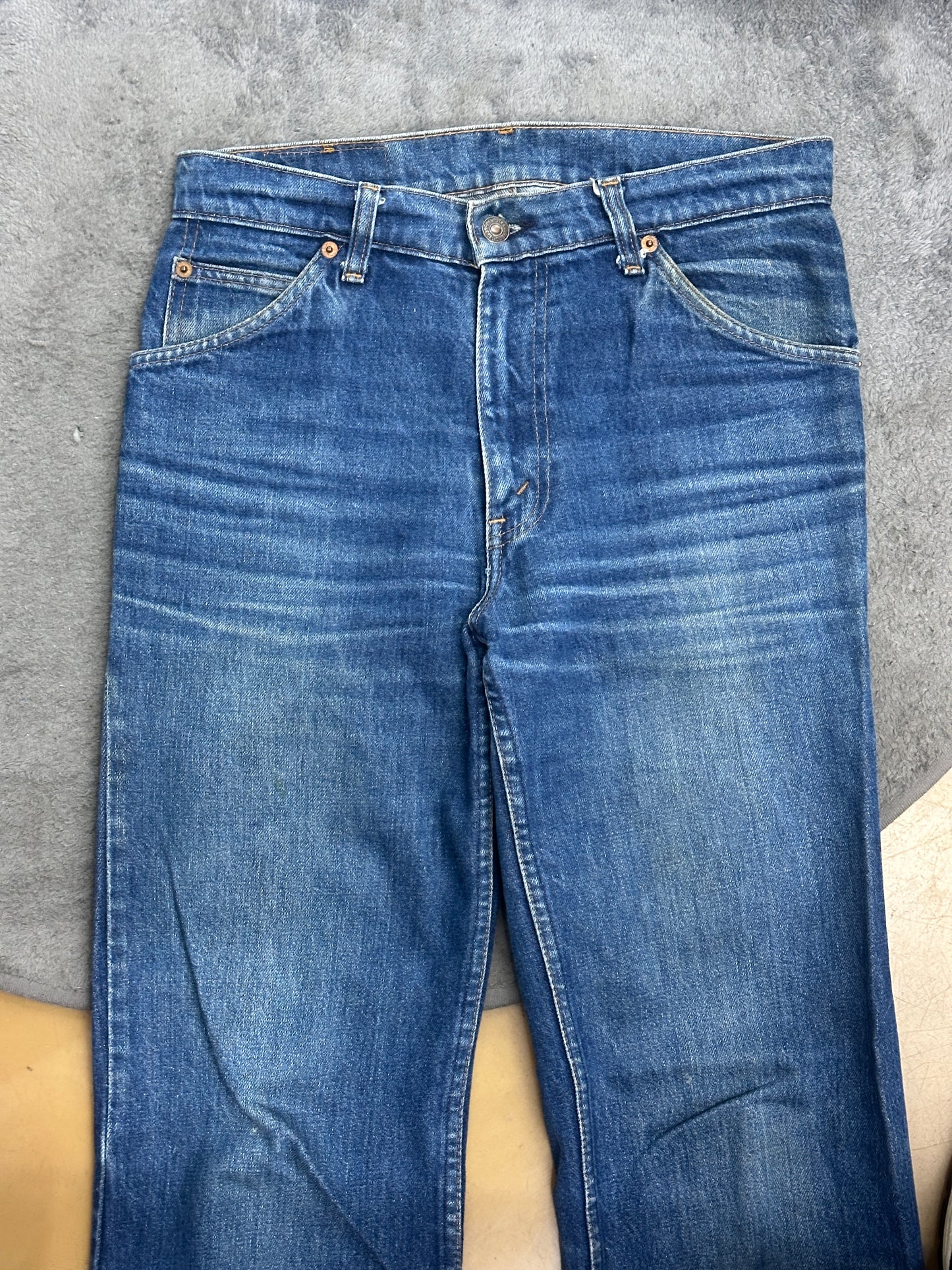 [31x34] 90s Levi's 630 Orange Tab Denim Pants