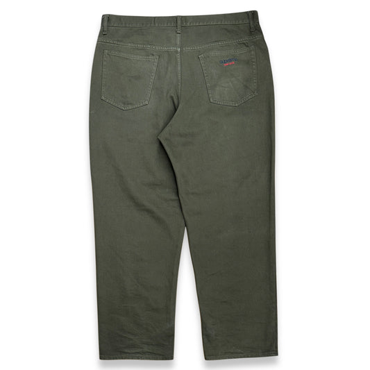 [36] Supreme Baggy Jeans Olive