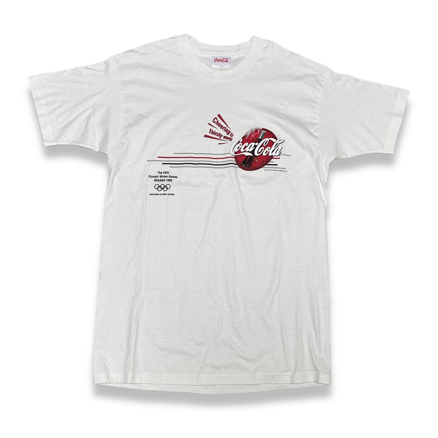 [L] 90s Coca-Cola Promo tee