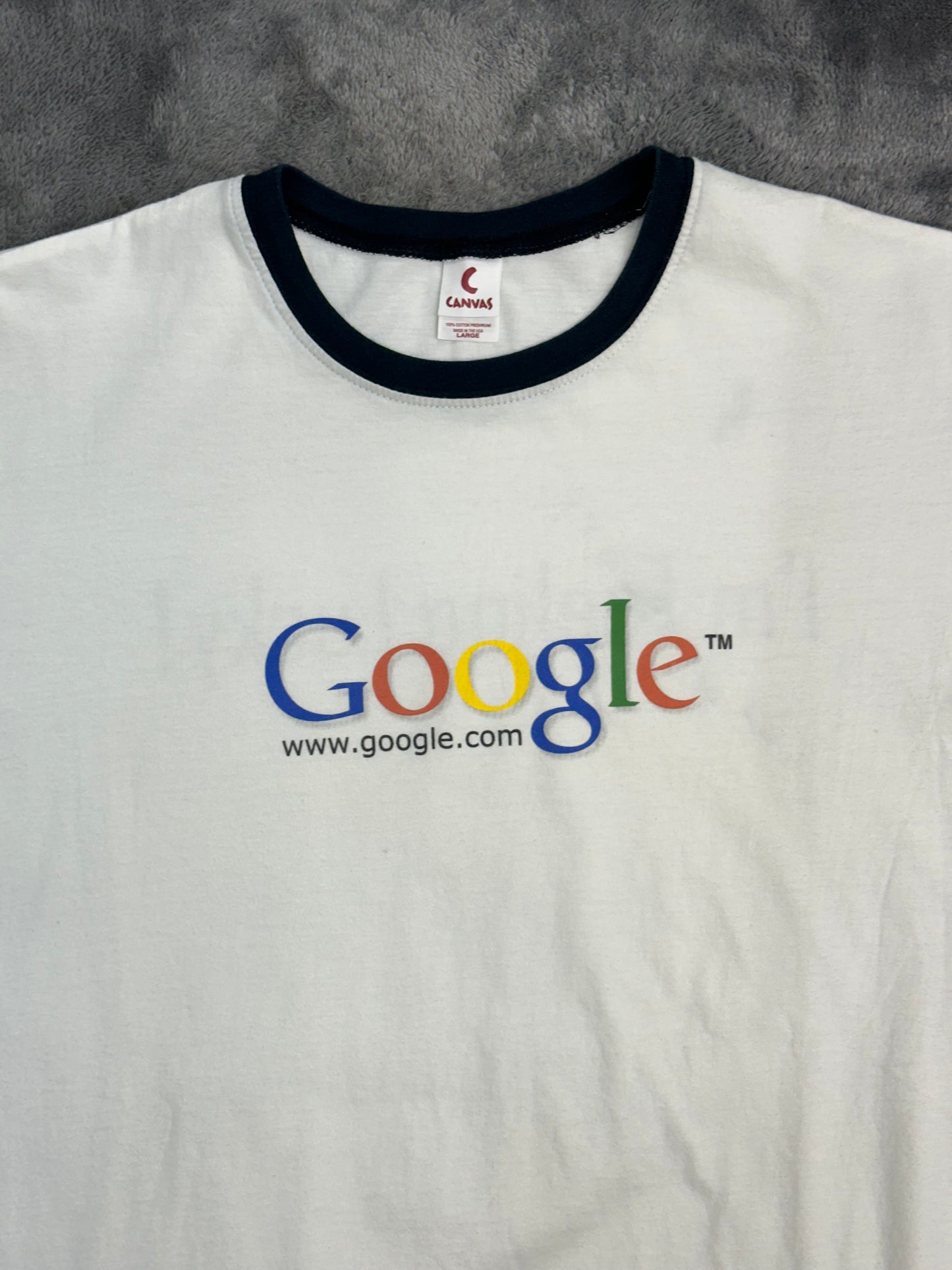[L] 00s Google Lucky Tee