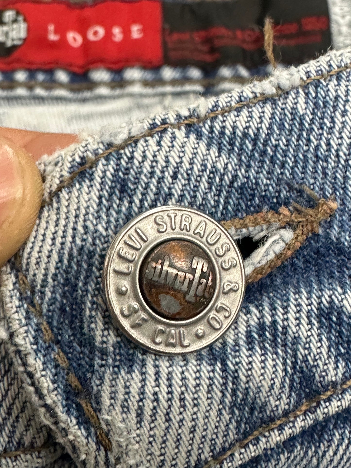[36] 1993' Levi's Silvertab Denim Shorts