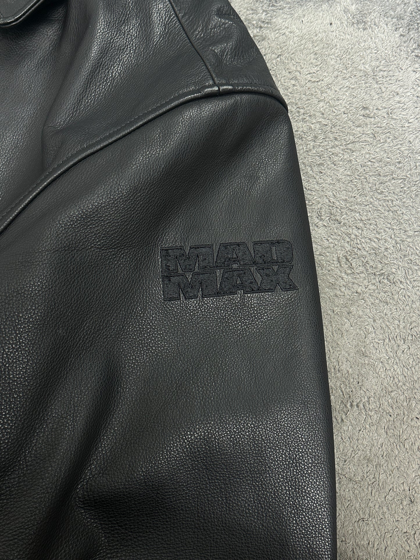 [L] 90s MADMAX Movie Custom Leather Jacket