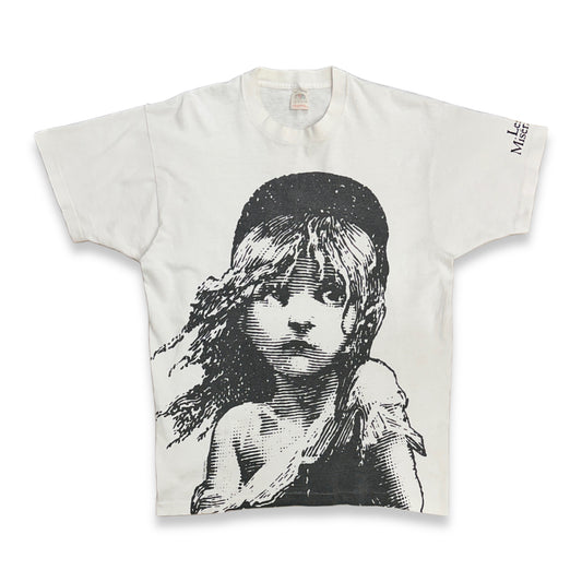 [XL] 1986' Les Miserables Musical Promo Tee