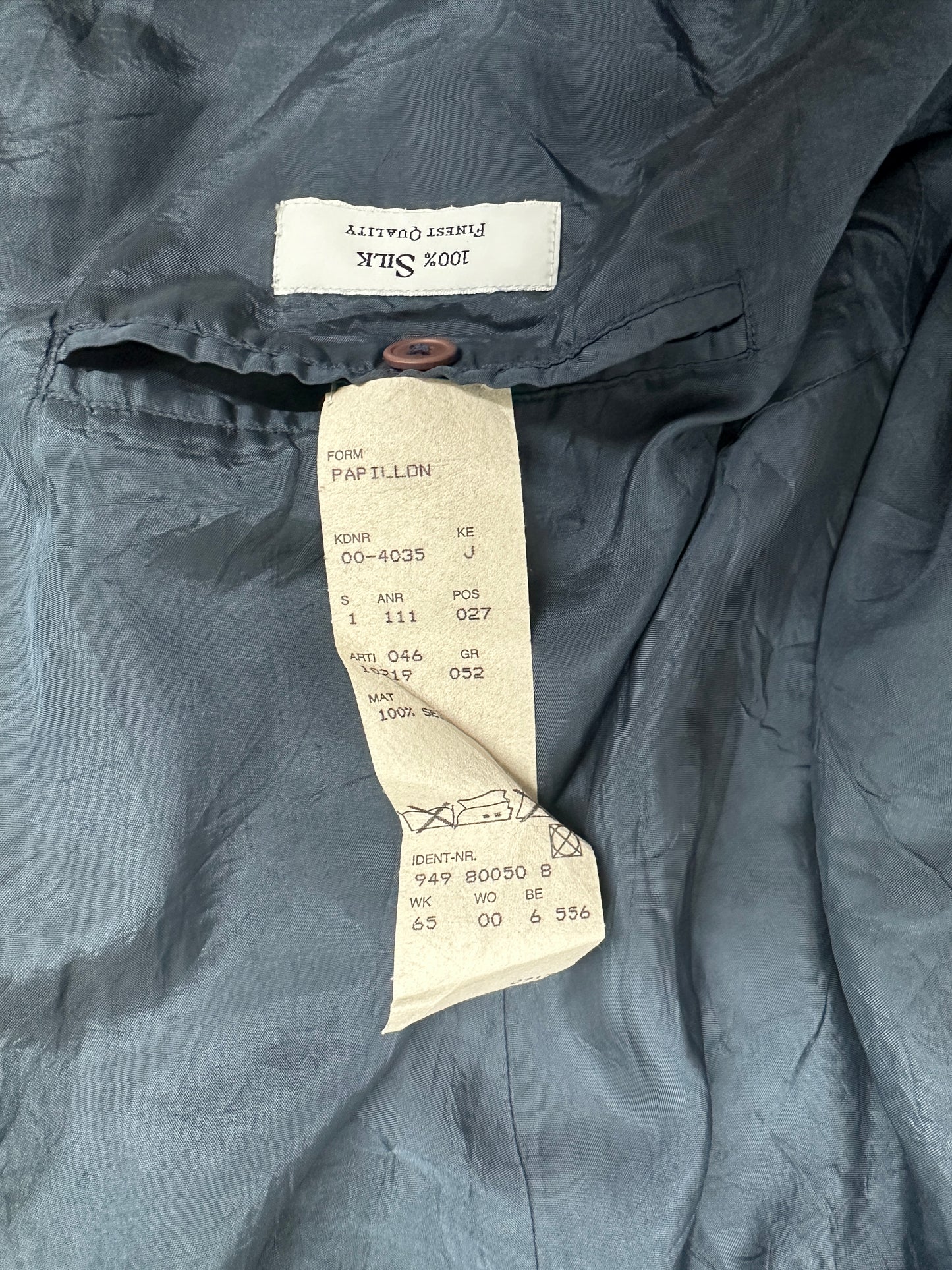 [52] 80s HUGO BOSS Silk Bomber Jacket