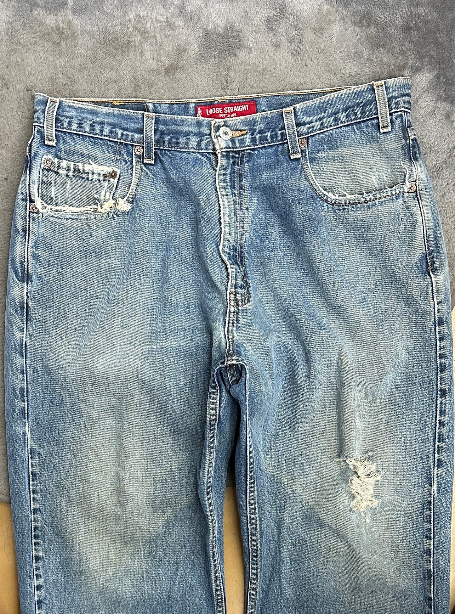 [36x34] 2001' Levi's 569 Denim Pants