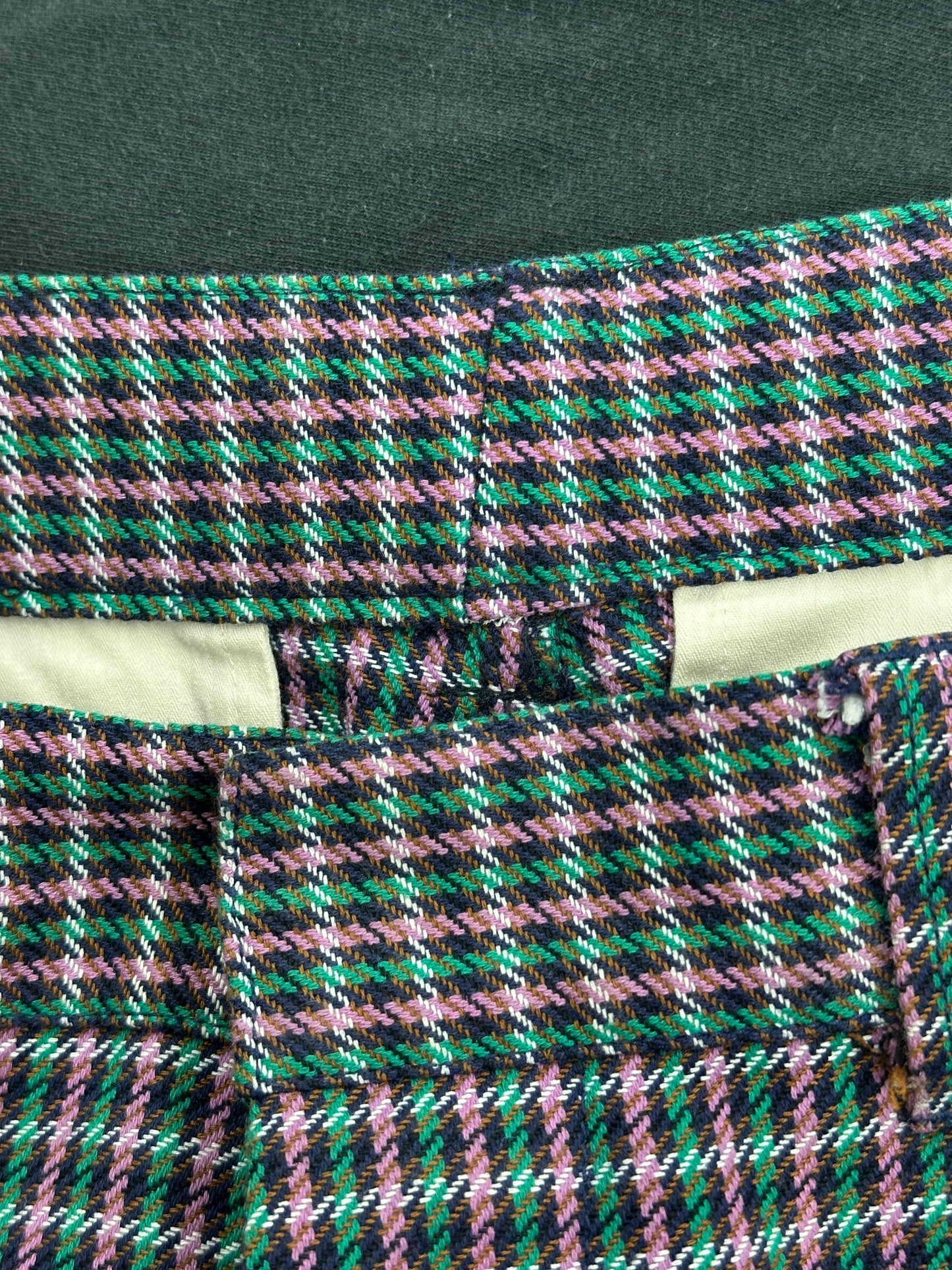 [34] Supreme Plaid Work Pants