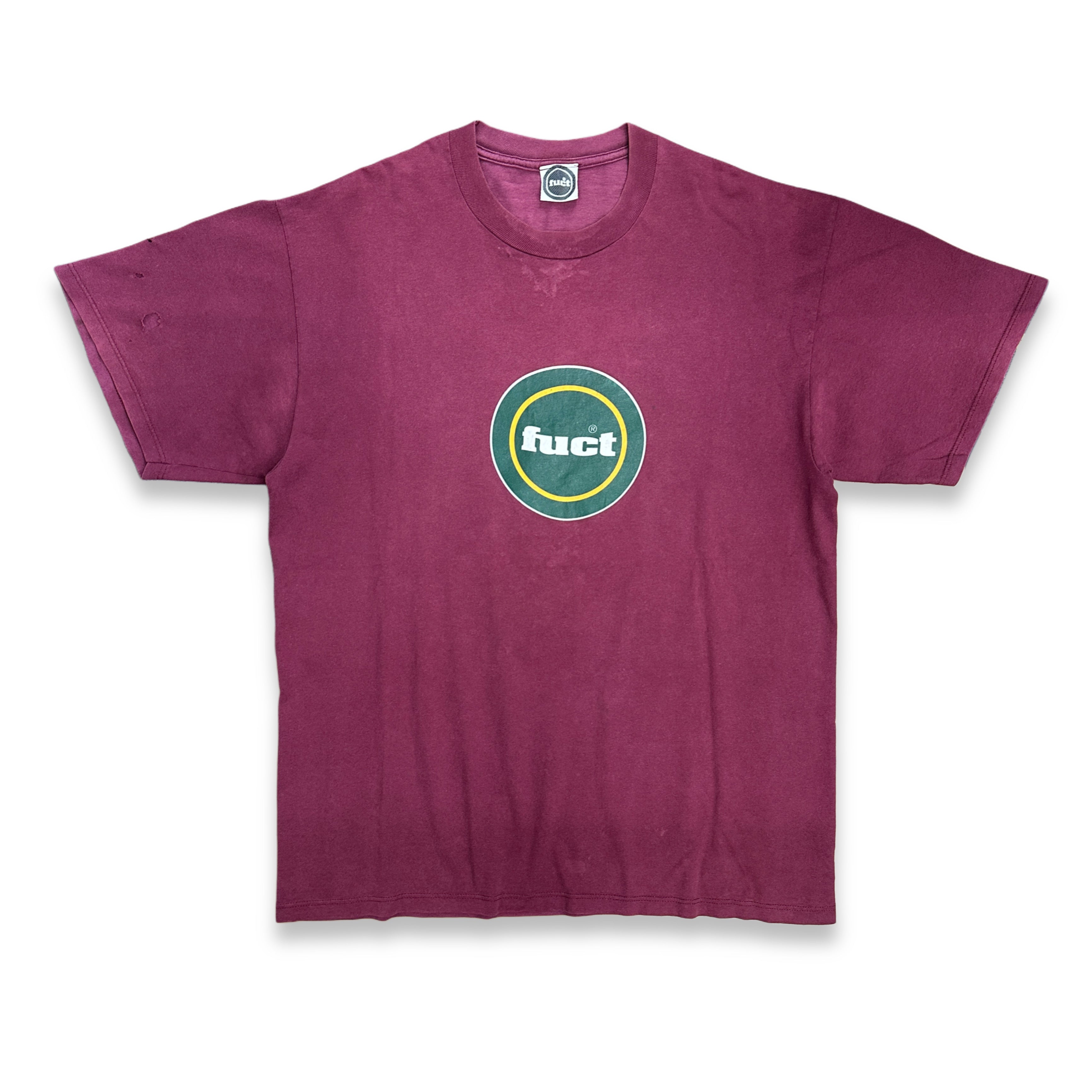 XL] 90s FUCT Circle Logo Tee – wengerball vintage