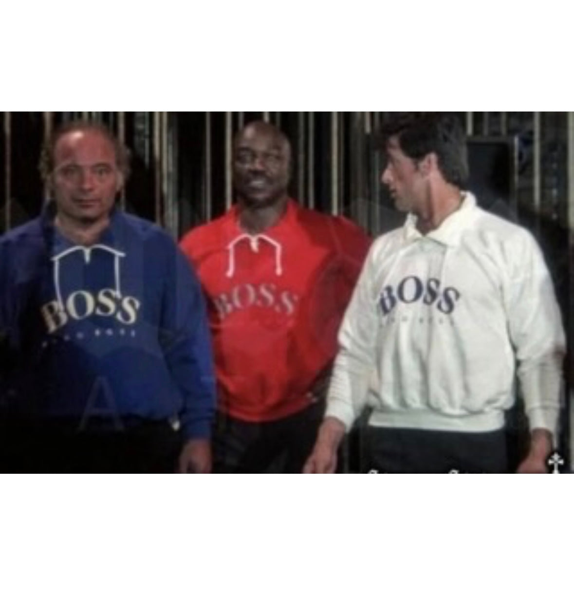 [L] 80s HUGO BOSS Full Zip-up Sweatshirt