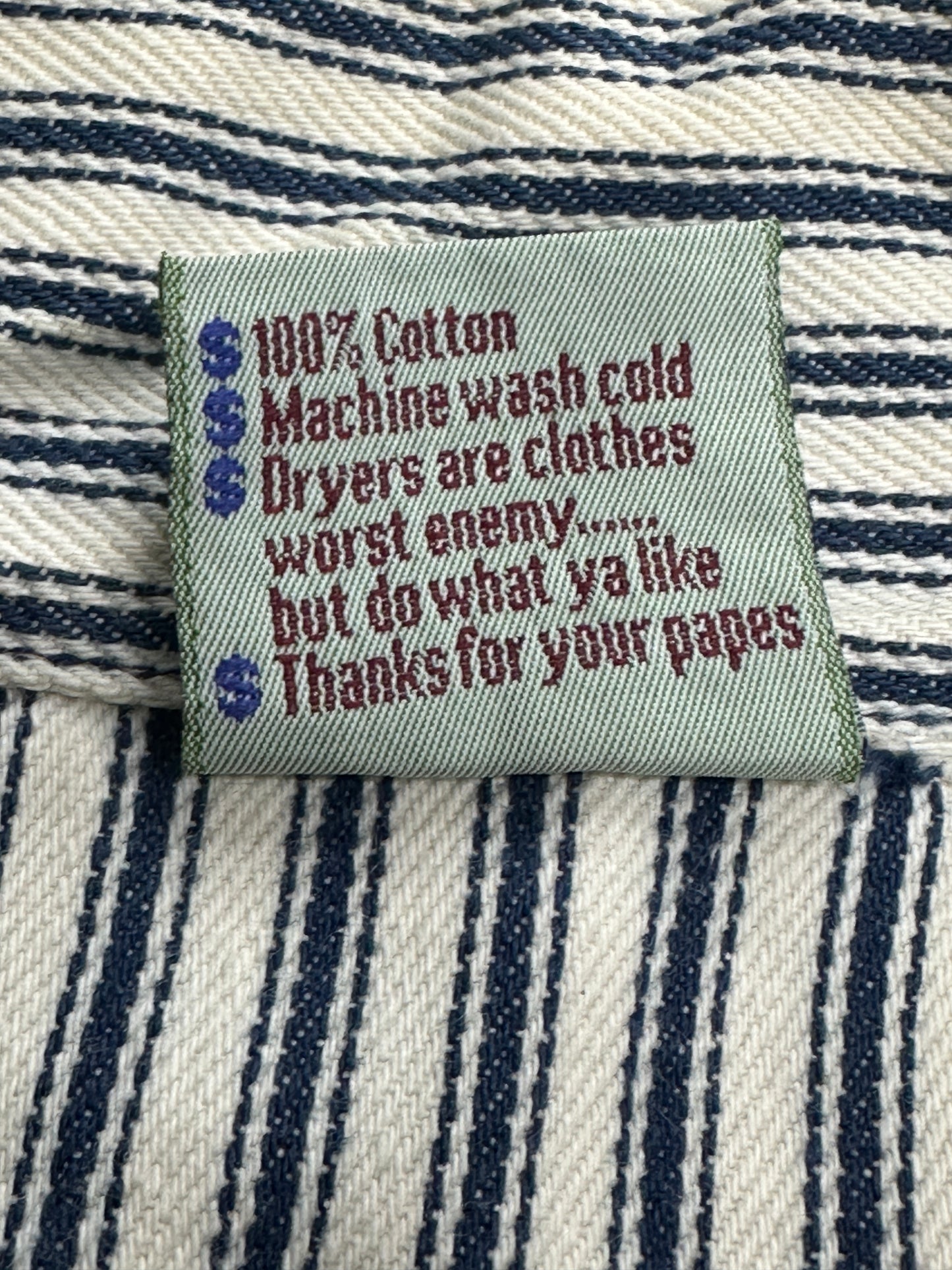 [XL] 90s Drawls Skateboards Stripe Jacket