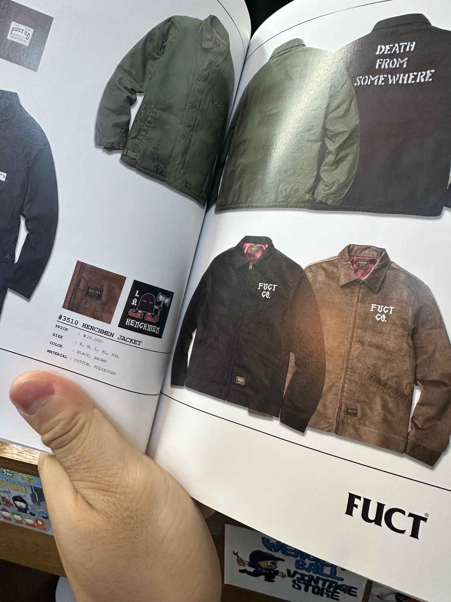 [S] FUCT SSDD Henchmen Jacket