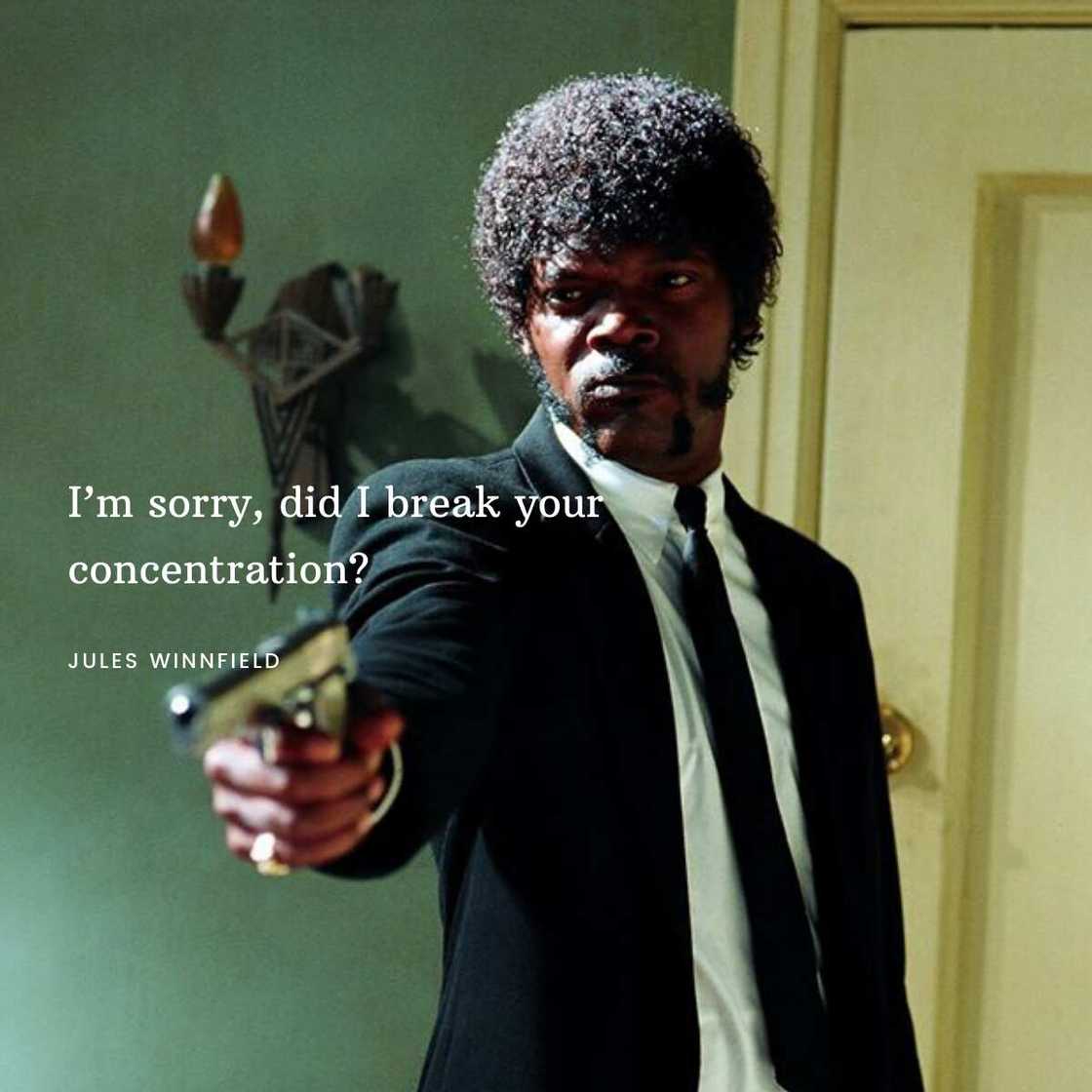 [L] 2005' PULP FICTION Movie Line Tee