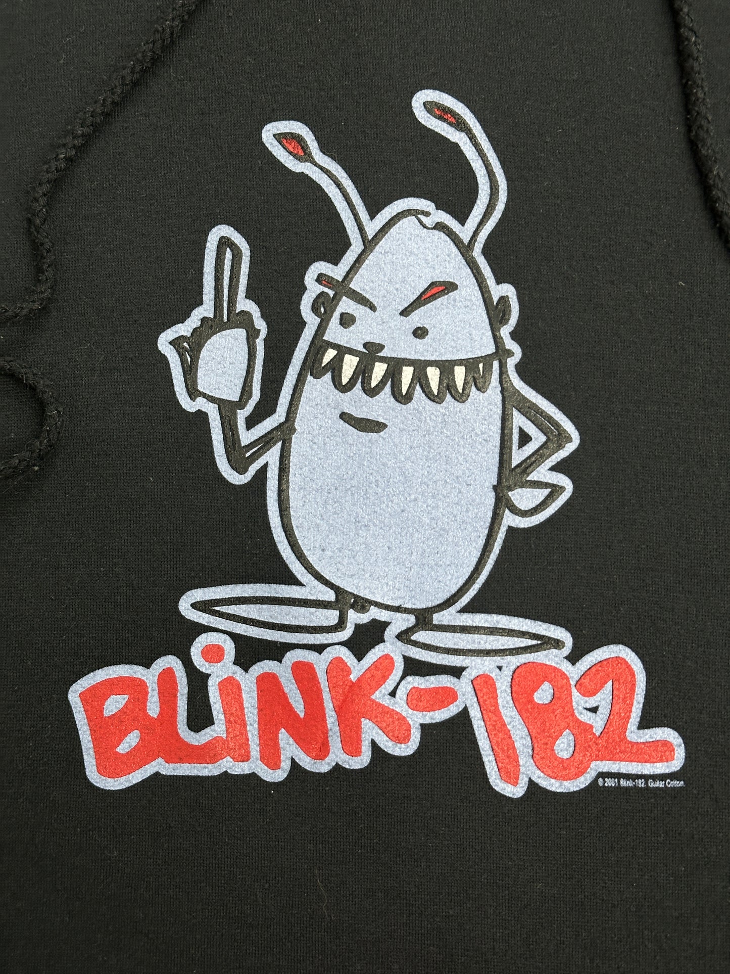 [L] 2001' BLINK-182 Album tour merchandise Hoodie