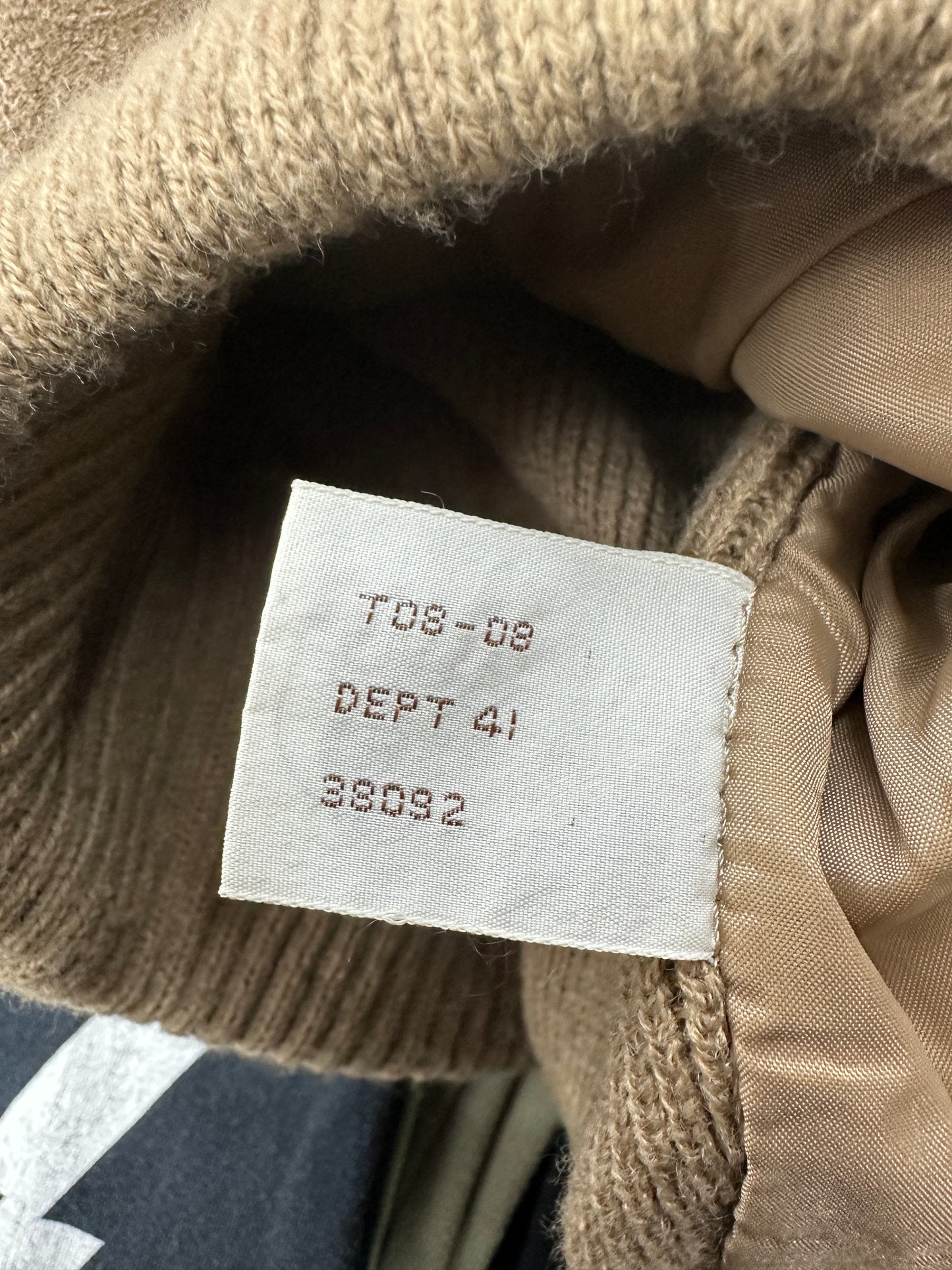 [XL] 80s Sears SportsWear Knit Suede Jacket