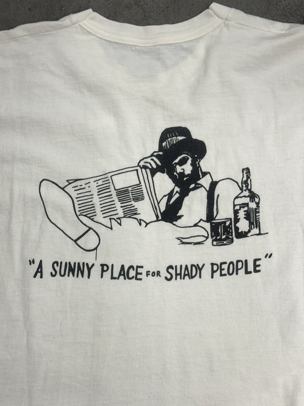 [XL] 90s Green Parrot Bar Promo Tee