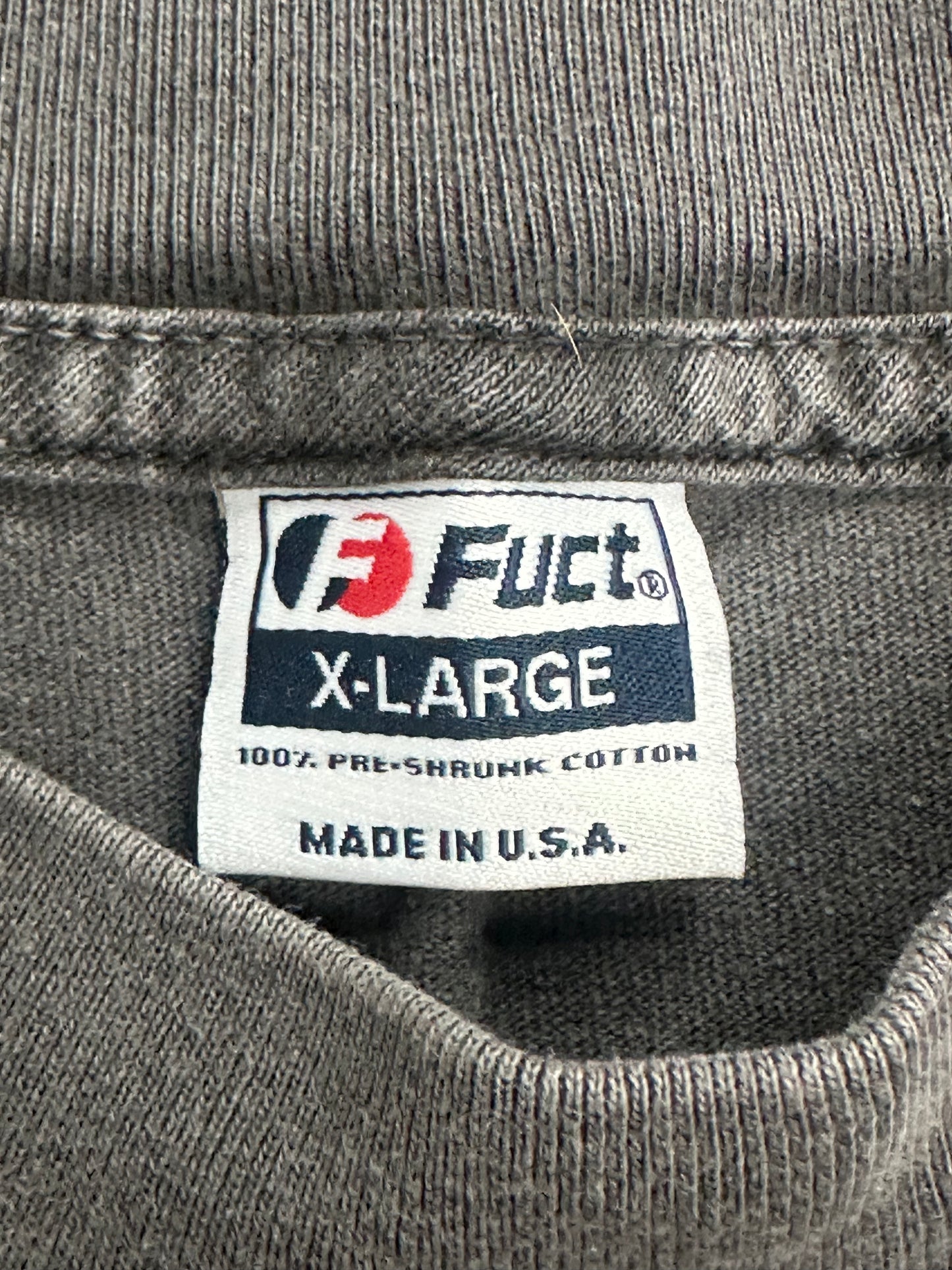 [XL] FUCT Oval Logo Long Sleeve