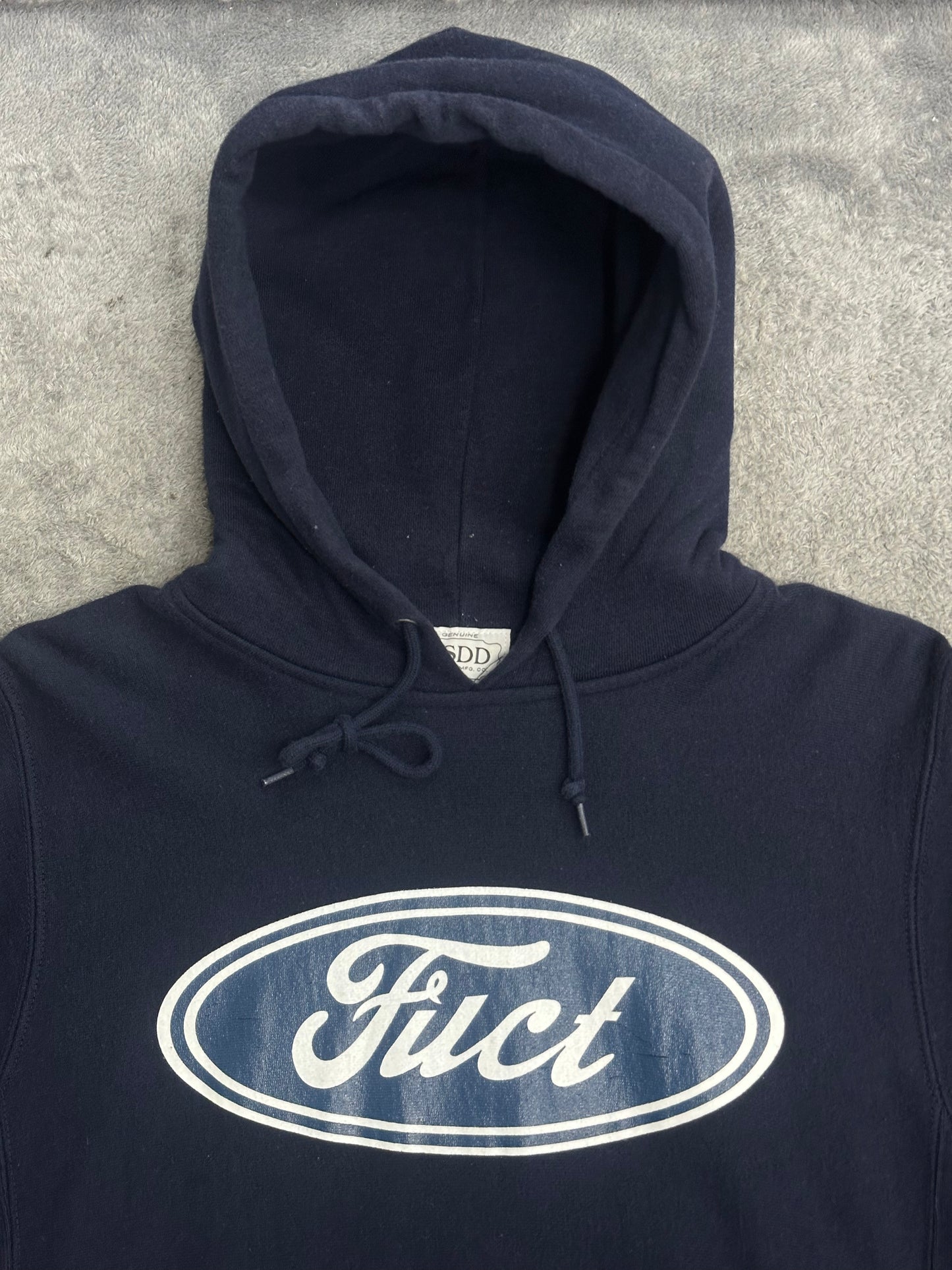 [M] 10s FUCT SSDD Oval Logo Hoodie