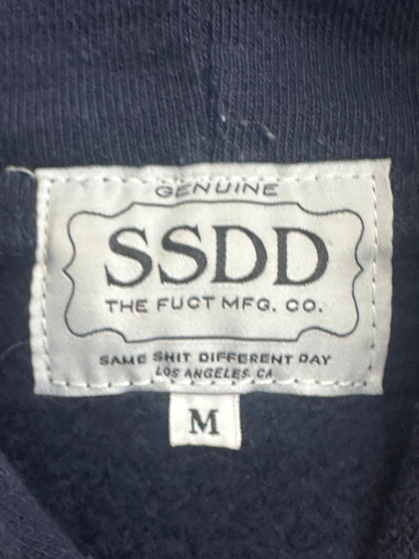 [M] 10s FUCT SSDD Oval Logo Hoodie