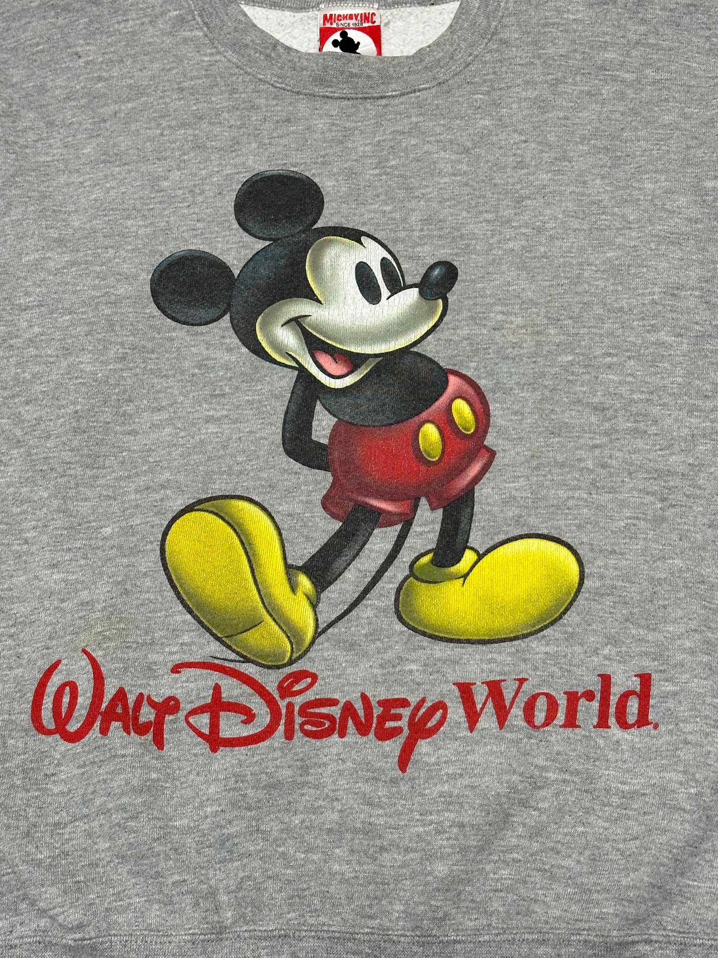 00s Mickey Sweatshirt L