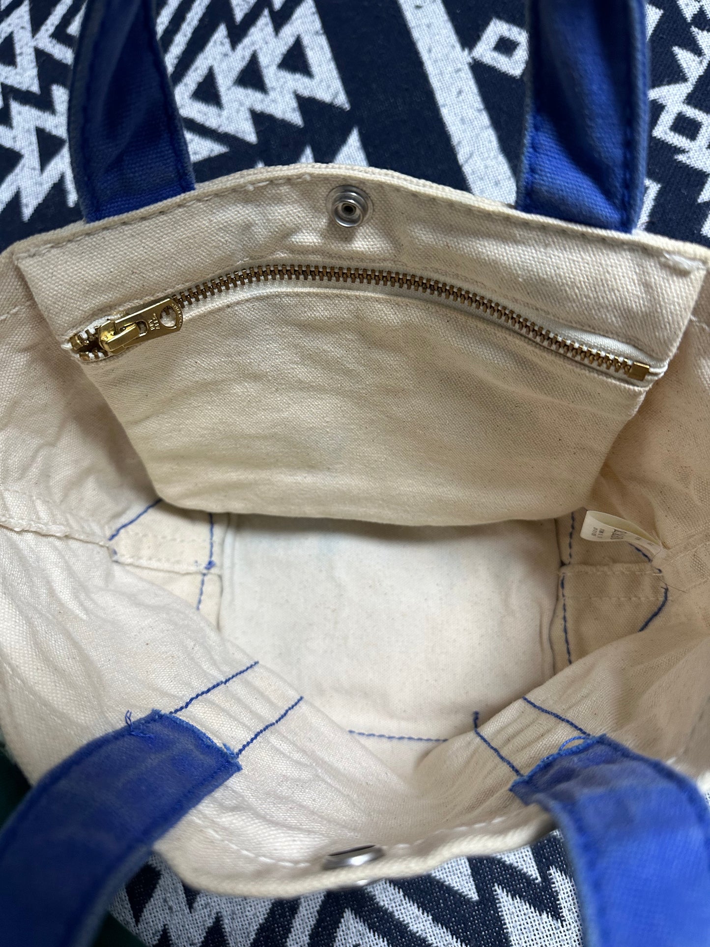 19ss Humanmade Canvas Mini Tote Bag